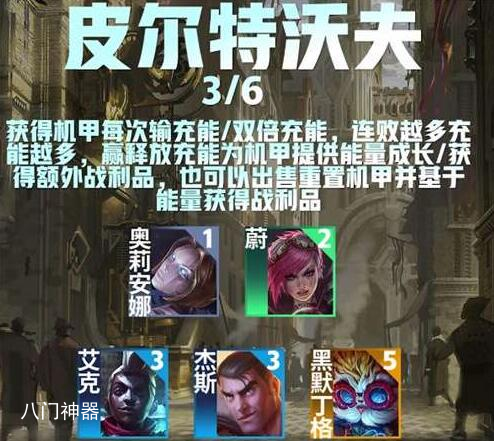 金铲铲之战s9皮尔特沃夫阵容怎么组 皮尔特沃夫玩法攻略详解
