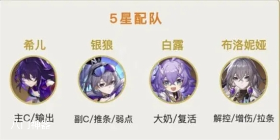 崩坏星穹铁道希儿阵容如何搭配 崩坏星穹铁道希儿配队推荐