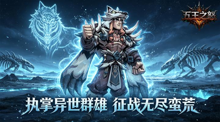 【新游推荐】五王之怒（0.1折剑与远征）今日09:30首发上线