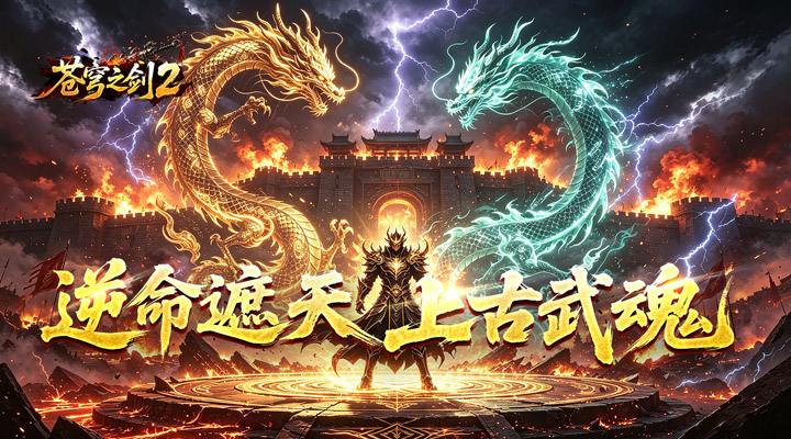 【新游推荐】苍穹之剑2(穹羽神爆攻速)今日07:30首发上线