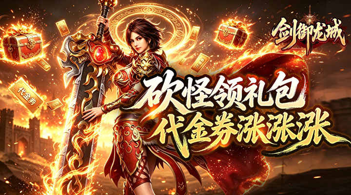 【新游推荐】剑御龙城(神帝鸿蒙爽爽爆)今日07:30首发上线