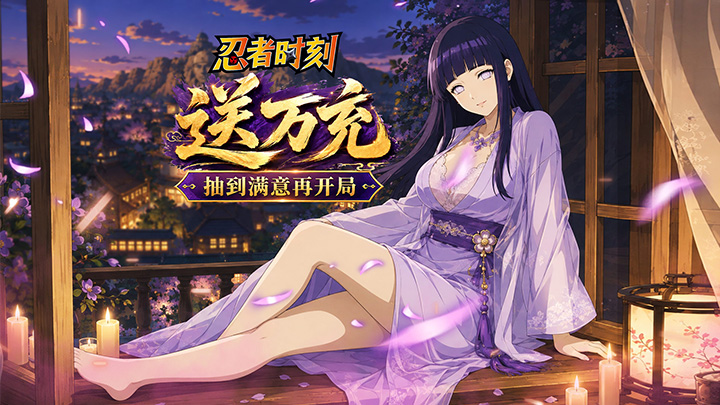 【新游推荐】忍者时刻（送万充全英雄0.1折）今日08:30首发上线