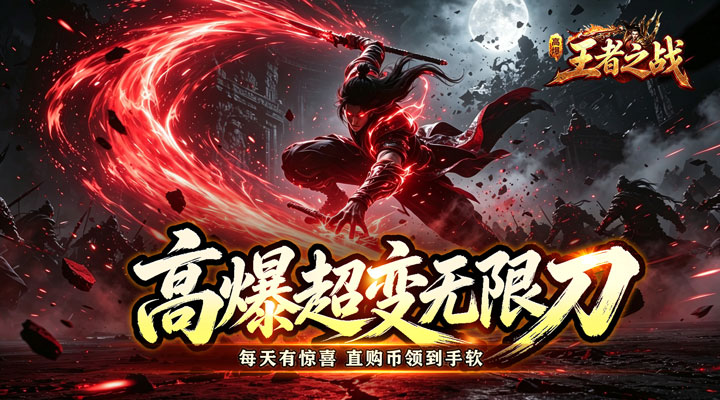 【新游推荐】王者之战(灵宠高爆无限刀)今日07:30首发上线