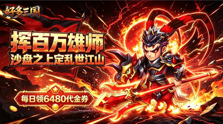 【新游推荐】好多三国（0.1折曹操别跑免费版）今日09:30首发上线