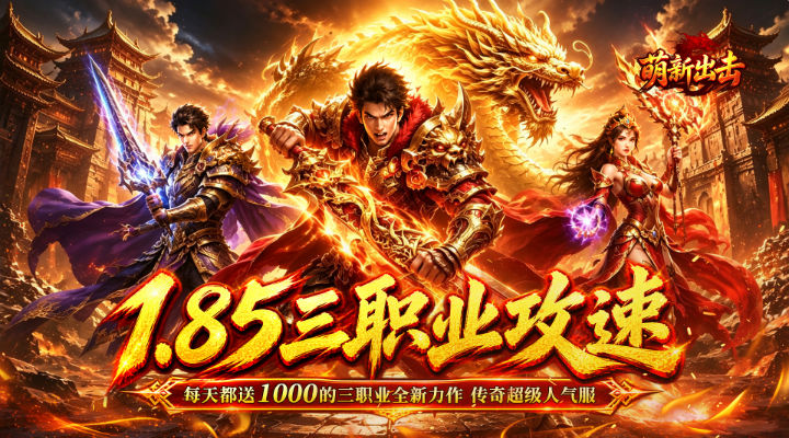 【新游推荐】萌新出击（天天1000攻速免费版）今日07:30首发上线