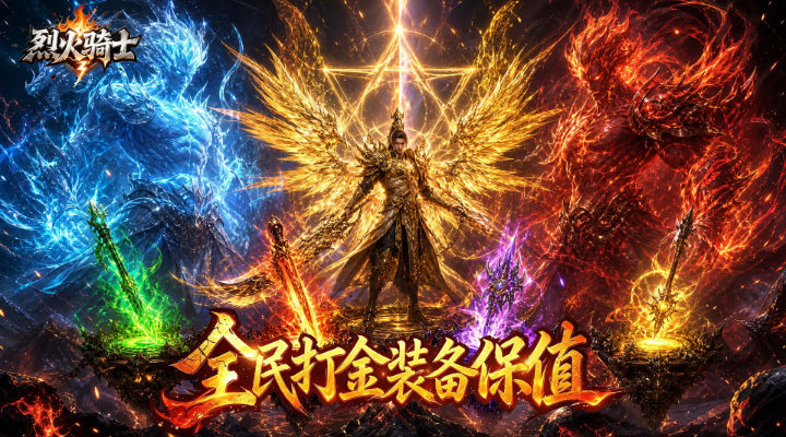 【新游推荐】烈火骑士（聚宝福利版）今日07:30首发上线