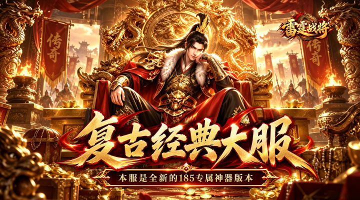 【新游推荐】雷霆战将（速通攻速高爆版）今日07:30首发上线