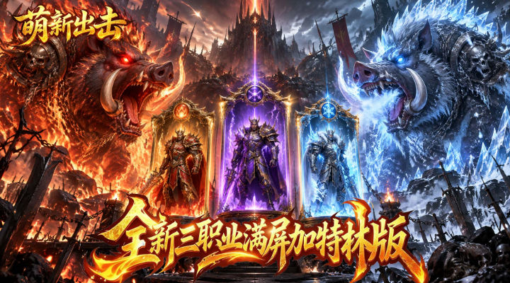 【新游推荐】萌新出击(无限火力三职业)今日07:30首发上线