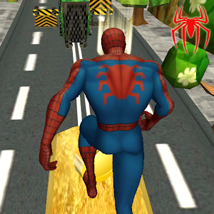 蜘蛛地铁跑-超级英雄短跑