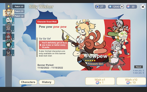 【新游推荐】Silly Wisher（不是元神）今日17:49首发上线