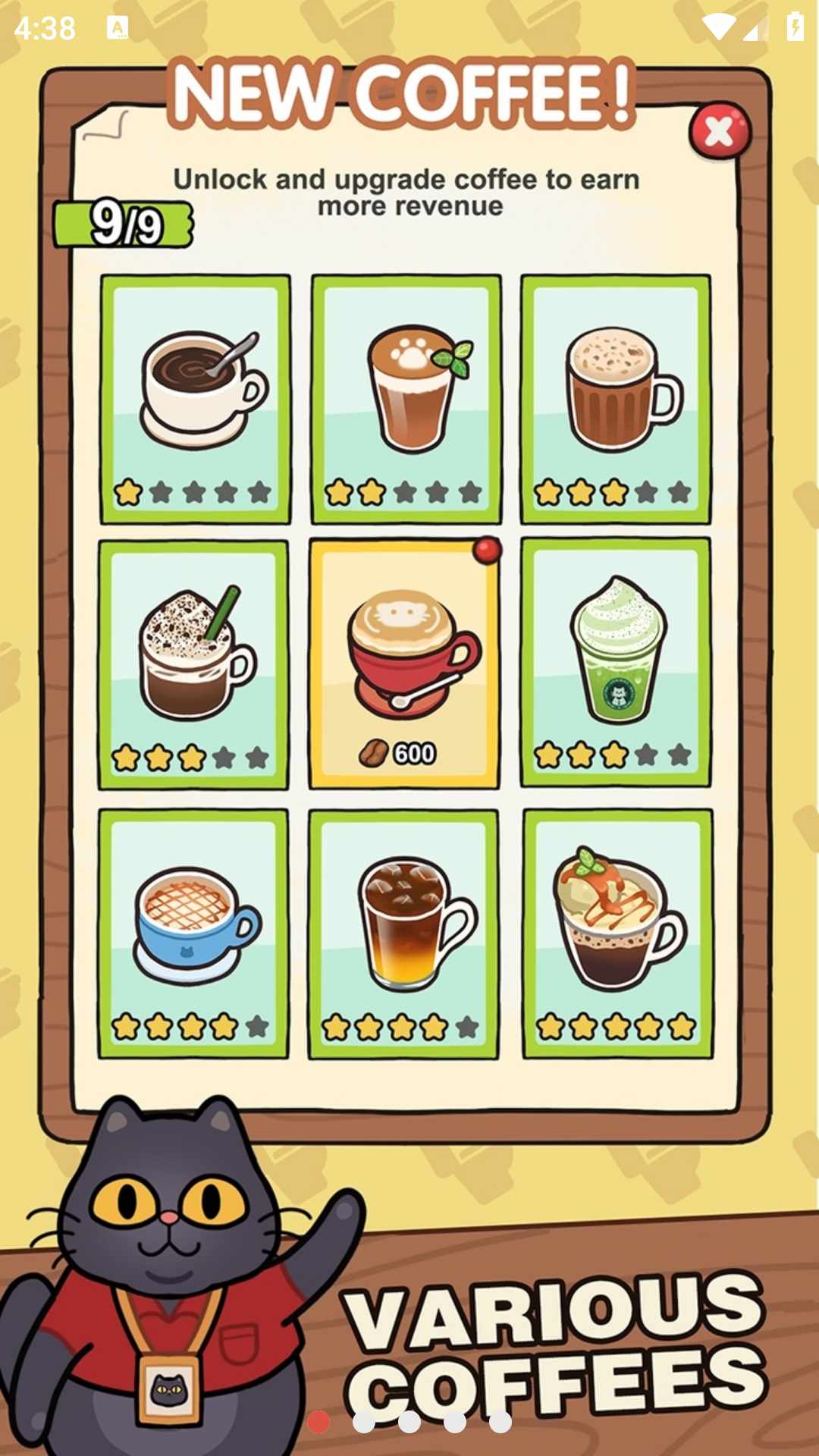 【新游推荐】我的完美猫屎咖啡店今日17:14首发上线