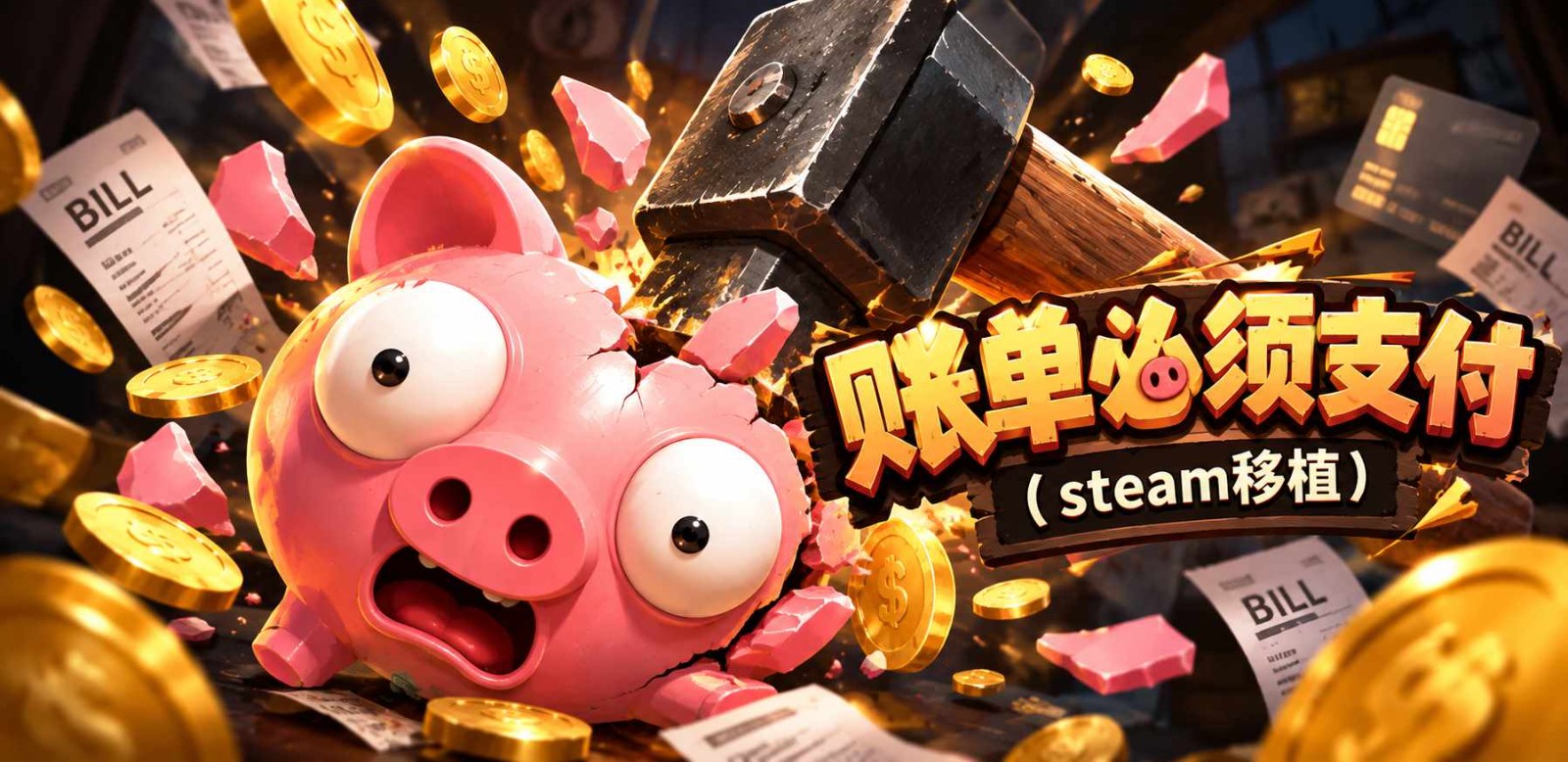 button 账单必须支付（steam移植）