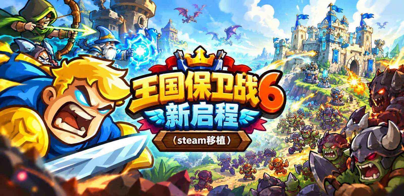 button 王国保卫战 6：新启程（steam移植）