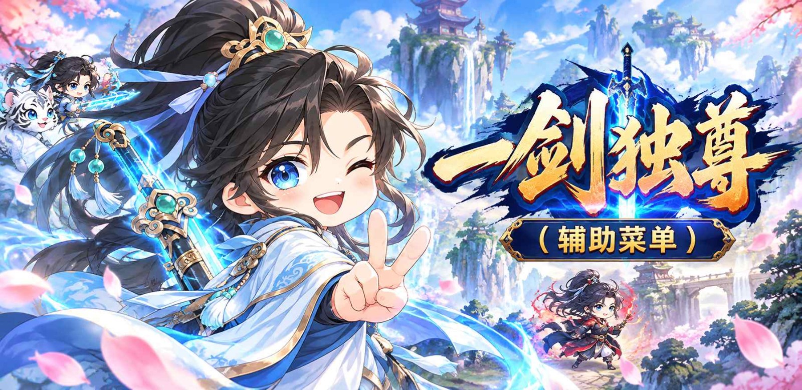 button 一剑独尊（辅助菜单）