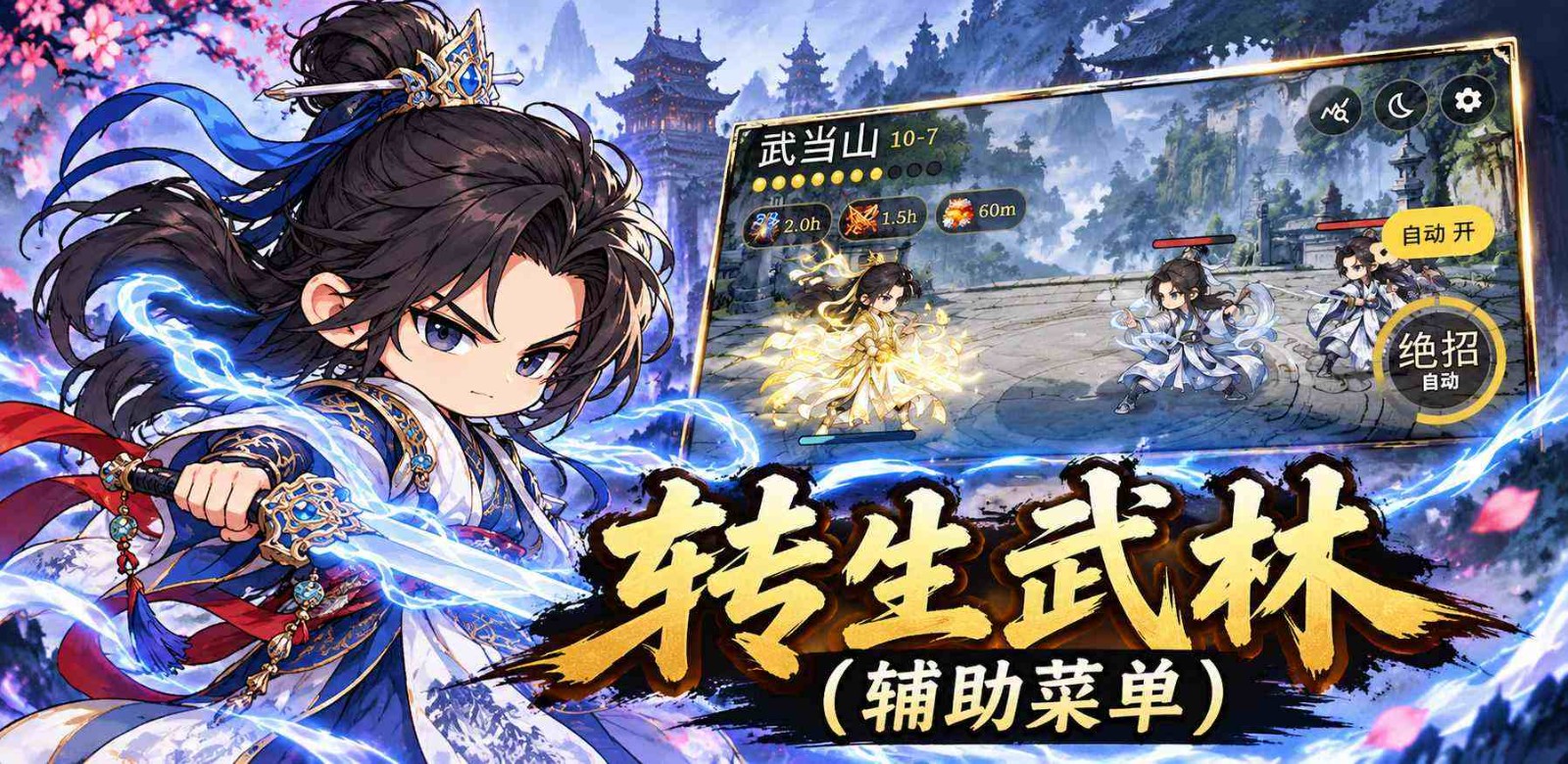 button 转生武林（辅助菜单）